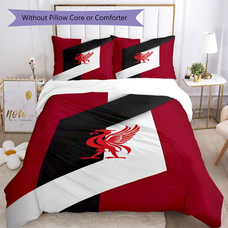 Liverpool Comforter Cover Set Perfect For Bedrooms Machine Washable Christmas Gift