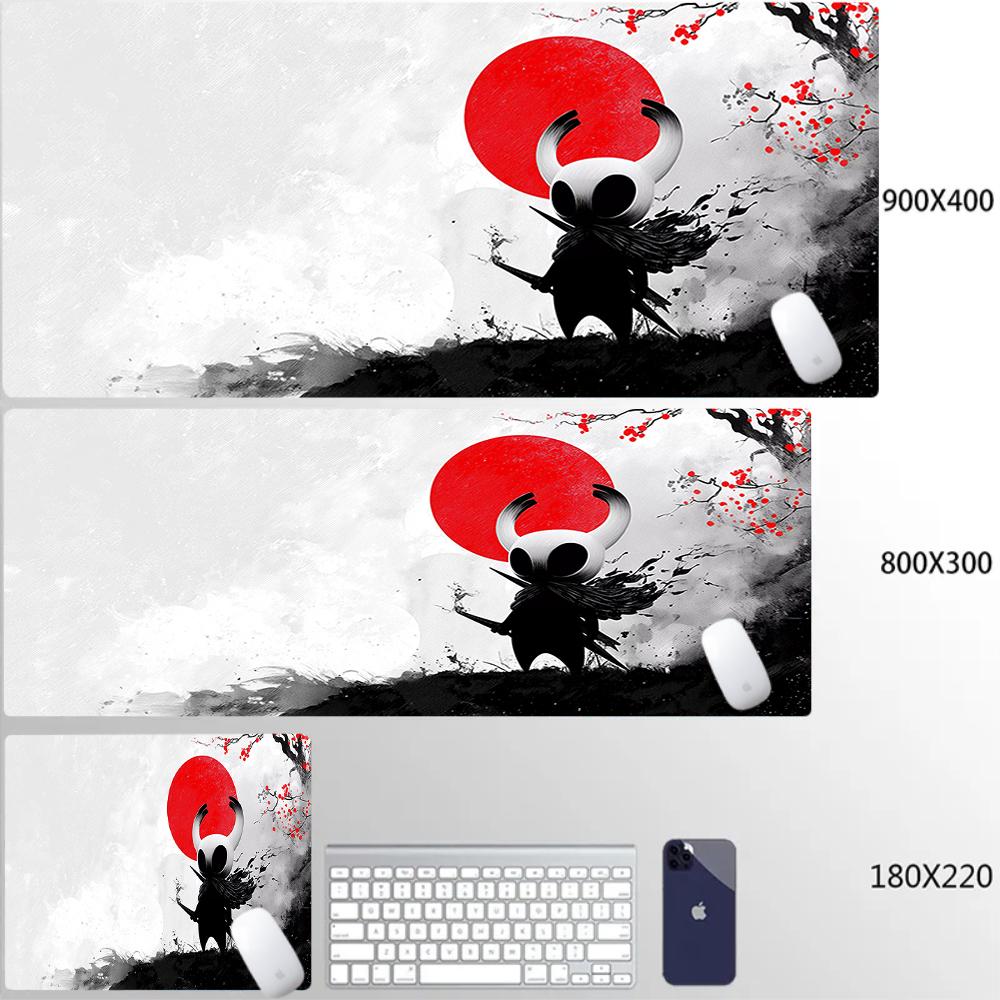 Anime Cute HD Table Mat Large Carpet Hollow Knight Gaming Accessories Mouse Pad Office PC Laptop Cartoon Game Cabinet Mousepad