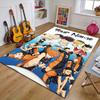 Custom Haikyuu Mat Personalized Name, Polyester Washable Indoor Entryway Rug, Gift for Christmas, Easter, Thanksgiving Day