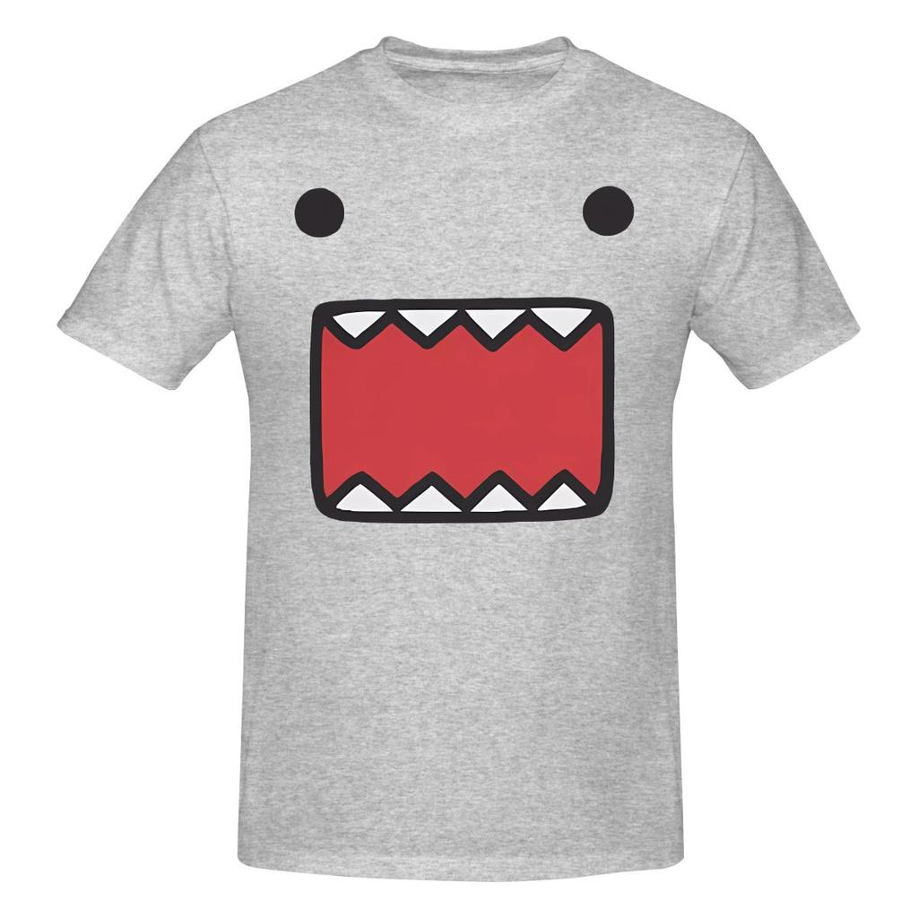 Domo Kun Doll Face Vintage Tshirt Sweet Girl Girlish Feeling Lazy Feeling Tshirt