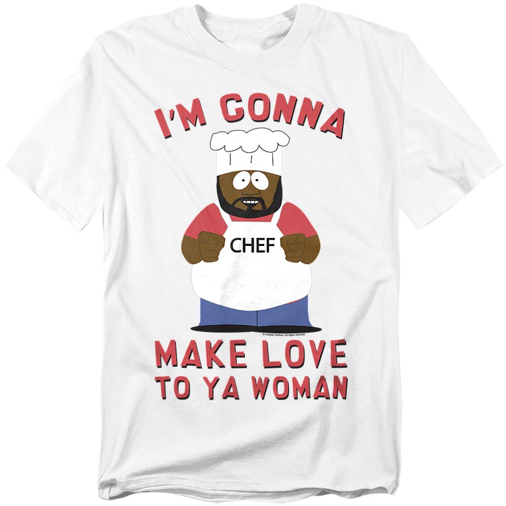 South Park Unisex Adult Make Love T-Shirt