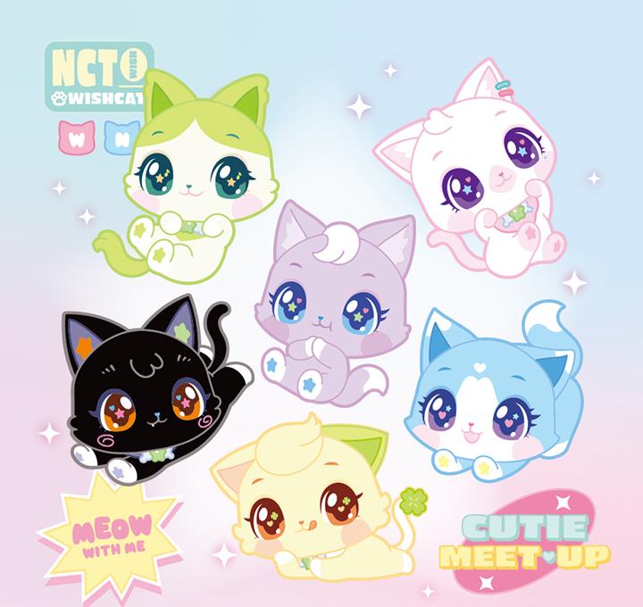 NCT WISH X WISHCAT COLLABORATION MD - Случайная фигурка