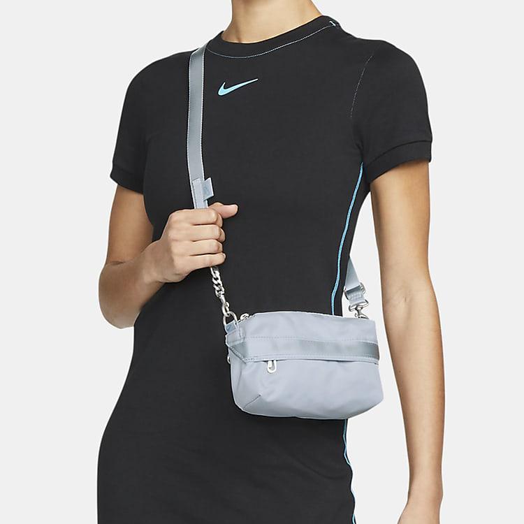 Nike Тканевая маленькая квадратная сумка, Сумка для камеры, Ручная сумка на плечо, Сумка через плечо Обычная женская CW9304-471