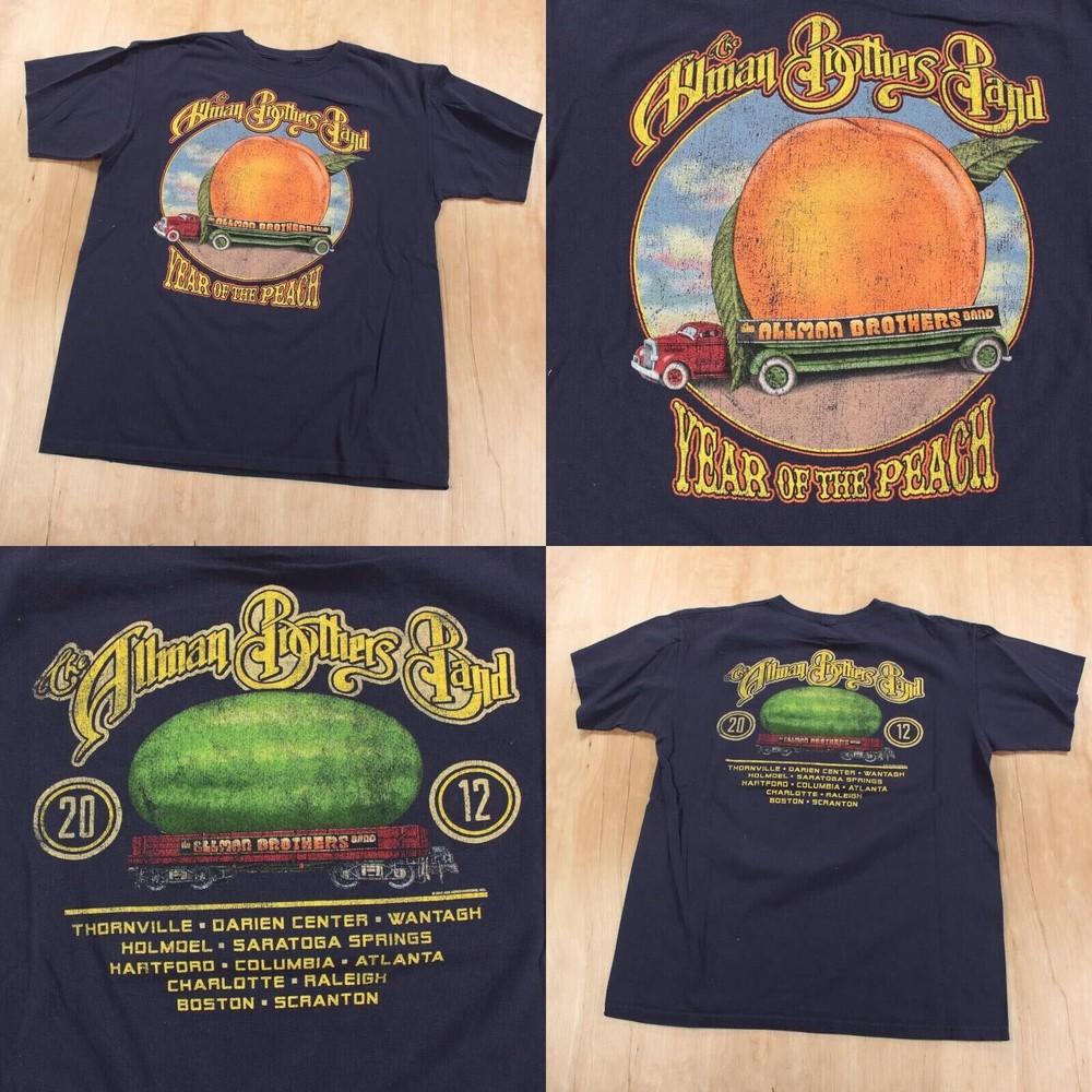 The Allman Brothers Band Year of the Peach 2012 Tour t-shirt VN1339 Unisex T-Shirt