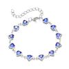 Women Multicolor Daisy Butterfly Pearl Heart Bracelet Adjustable Bangle Party Jewelry Gift