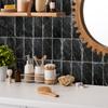 Stone Pattern Pe Foam Thickened Tile Sticker, Self-Adhesive Wall Sticker Waterproof And Oil-Proof Kitchen Bathroom Renovation Wallpaper