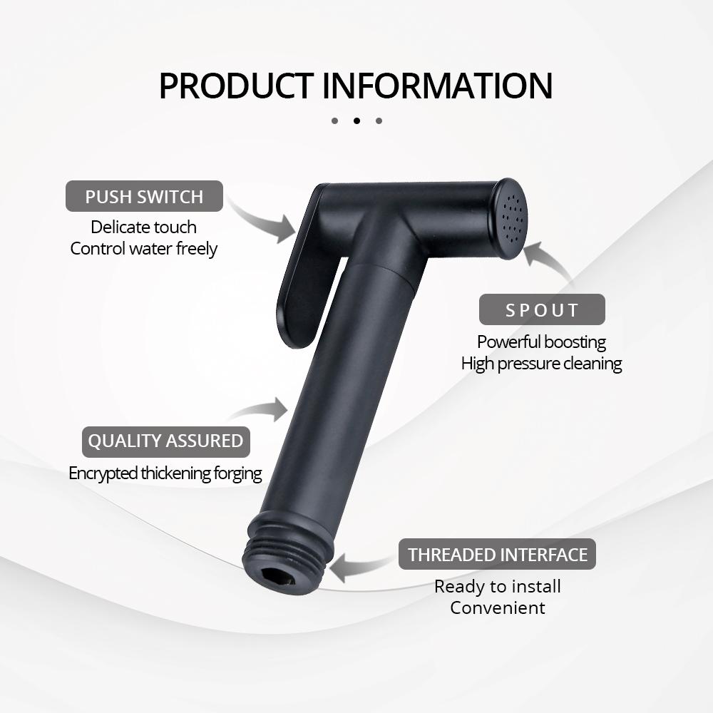 Комплект хромированного распылителя для унитаза и биде с резиновым шлангом 1,2 дюйма, настенный смеситель для горячей и холодной воды, кран для биде, ручной очиститель для туалета