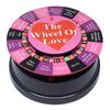 Mini Wheel of Love Wheel of Fortune with 17 Ways for Playing Games Portable Party Game Gift Set