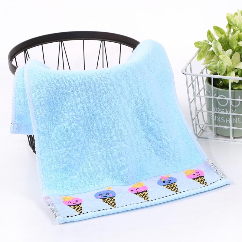 Мягкое хлопковое детское банное полотенце с изображением животных из мультфильмов, впитывающее полотенце для новорожденных, детское полотенце для душа 50x25 см