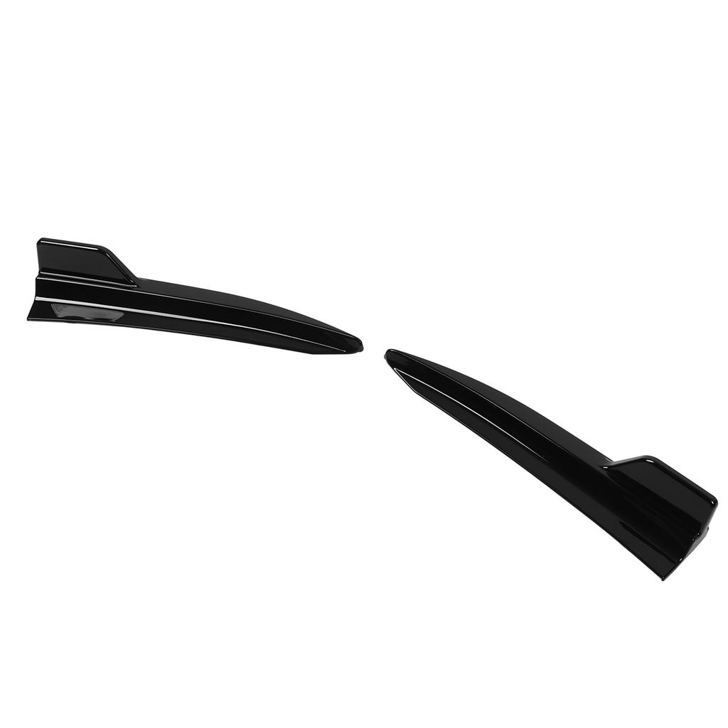 2 Pcs Rear Splitter Lip Spoiler Glossy Black Left Right Bumper Diffuser Splitter Kit for 3 Series G20 M Sport 2019‑2022