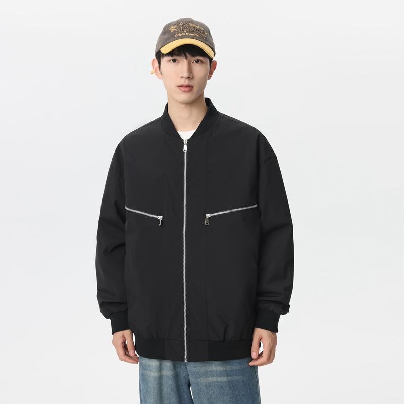 American Baseball Jacket Men's Spring and Autumn Trend High Street Ruffian Teen Bomber Jacket