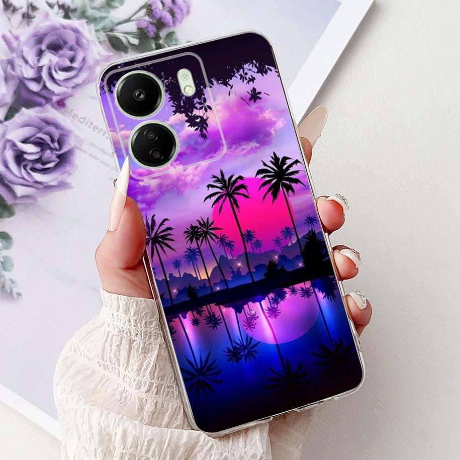 For Xiaomi Poco C65 Case Poco C75 Cover Fashion Butterfly Soft Silicone Capa Phone Back Cover For Xiomi Poco C65 C75 C 65 Bumper