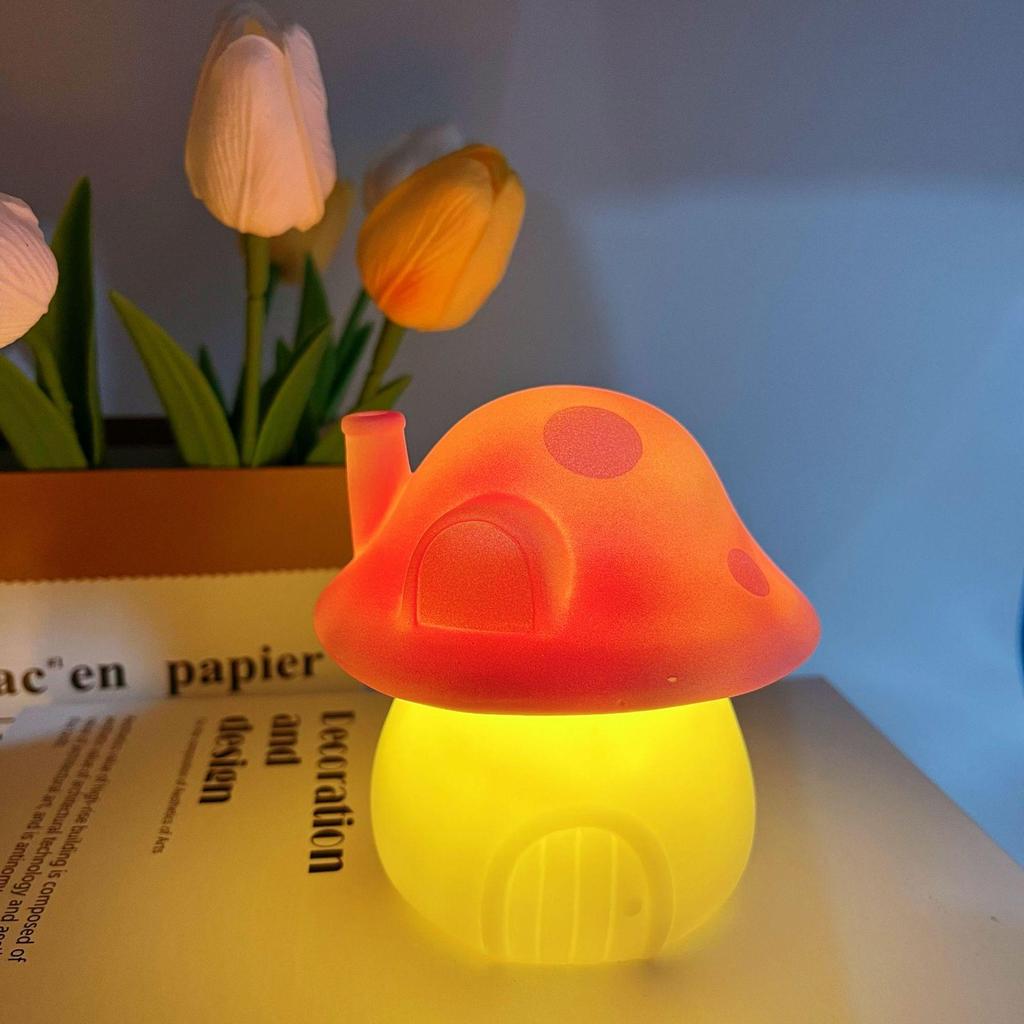 Мультяшный ночник детский день виниловый прикроватный светильник украшения креативные подарки