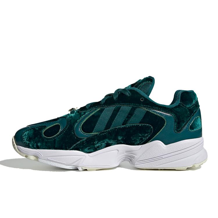 Adidas Yung-1 'Velvet Pack - Hi Res Aqua' (Unisex) Hi Res Aqua / Hi Res Aqua / Footwear White Chunky Sneakers EH0188