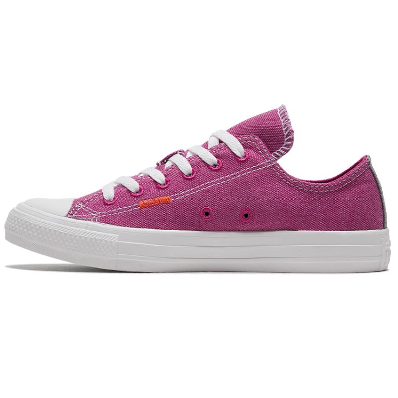 Converse Кеды Chuck Taylor All Star на шнуровке, низкие, парусиновые, унисекс, розово-красные