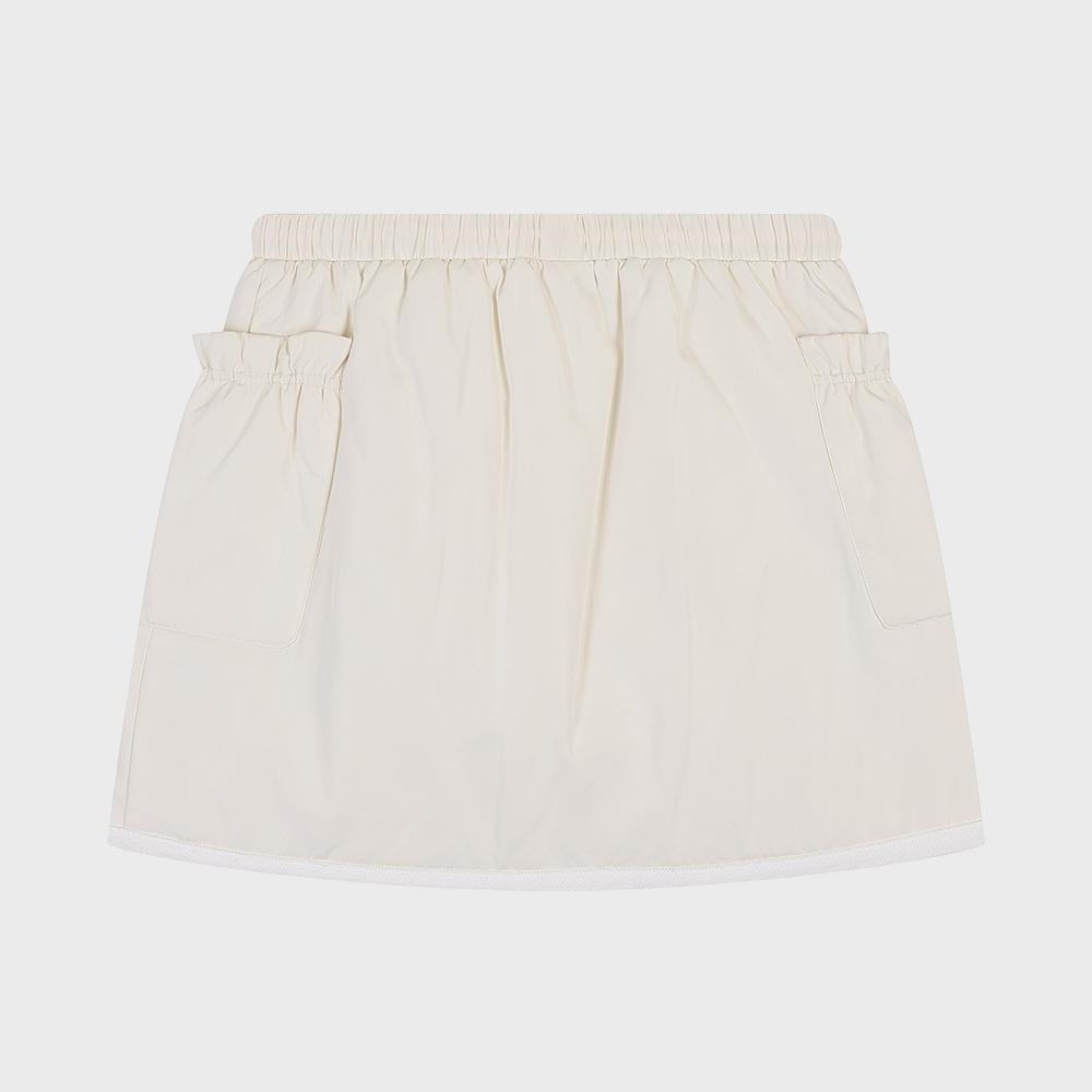 Deliscent Padded Mini Skirt [Ivory]