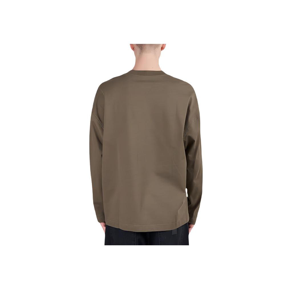 Carhartt WIP Однотонная футболка с принтом логотипа и букв, с круглым вырезом, длинным рукавом, мужские топы I031372-1FF-XX