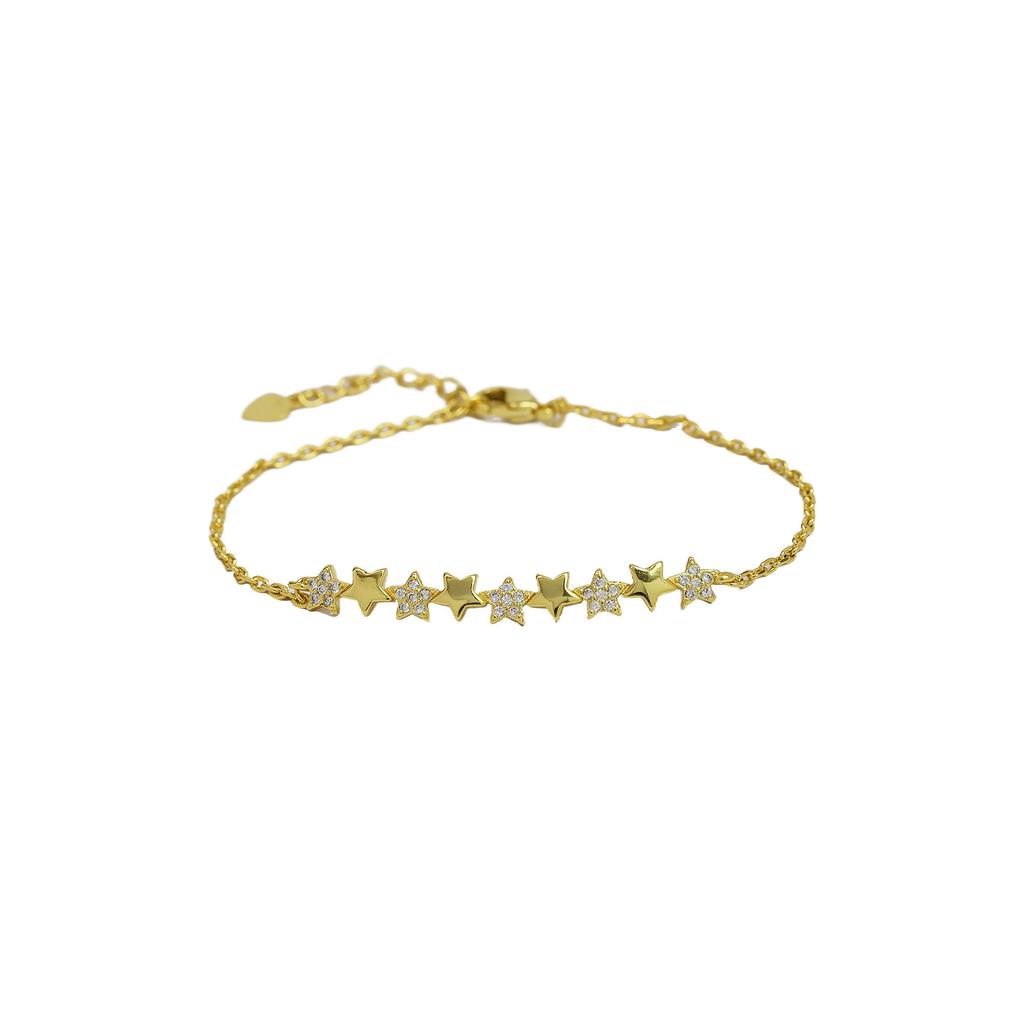 High-quality Jewelry Boutique Shiny Cubic Zircon Charm Temperament butterfly Heart-shaped Chain Bracelet Women's Jewelry Gifts