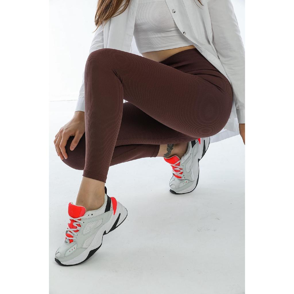 Индиго Индиго Индиго Трикотажные колготки в рубчик с завышенной талией и эластичной резинкой на талии