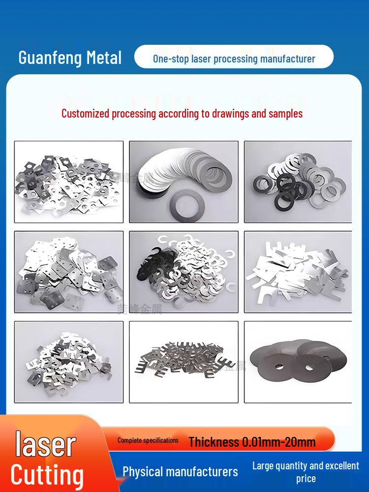 Laser-Cut 304 Stainless Steel Spacer Shim Washer for M2-M20 Screws