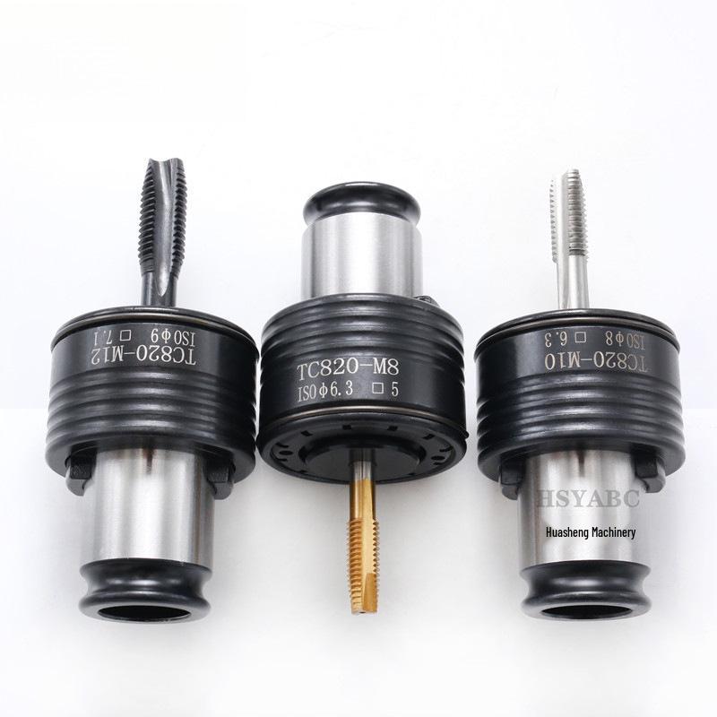 Резьбонарезной станок TC820 с защитой от крутящего момента, сверлильным станком с качающимся рычагом и патроном с защитой от перегрузки