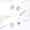 Серьги комплект маленькая пара Популярность Совместимо с аллергией на металлы Оставьте его включенным Серебро 925 пробы Различные виды пирсинга Мило 6 пар Модная женщина
