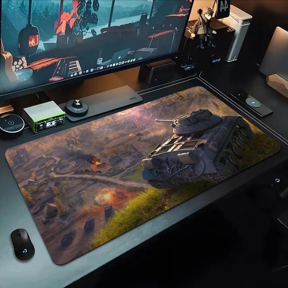 Коврик для мыши World of Tanks 500X1000 мм Большой игровой коврик для мыши Геймерский XL Резиновый Отаку Клавиатурный коврик Настольный коврик для ноутбука