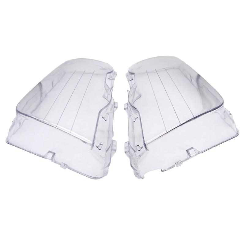 1 пара автомобильных фар, абажур, водонепроницаемый яркий чехол для BMW E46 3 серии, 4 двери 1998-2001, прозрачная крышка для линз лампы