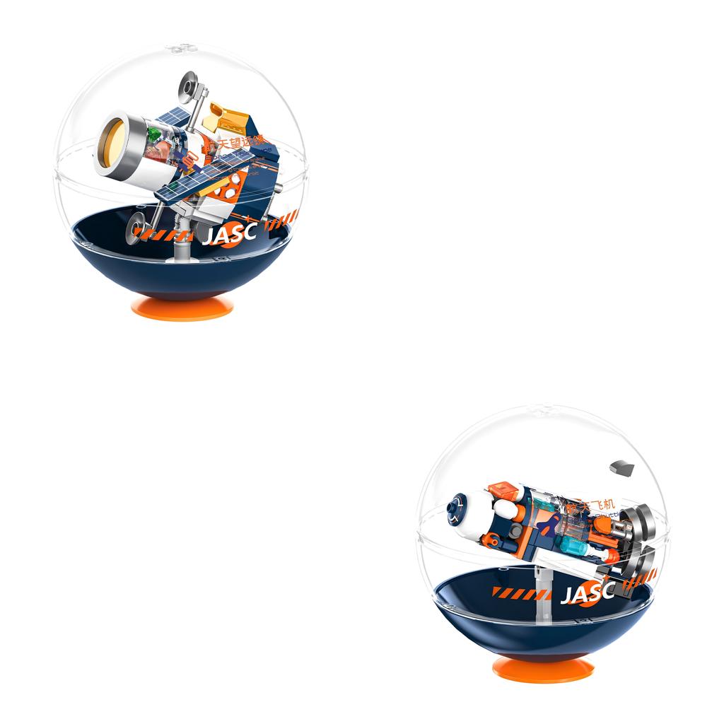 Строительные блоки серии «Исследование космоса» Jaki - Космические stacking balls Детская развивающая игрушка Строительные блоки Подарок на день рождения