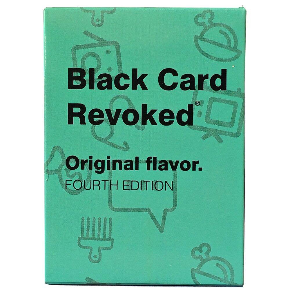 Black Card Revoked Card Game, Adult Party Cards, Family Gathering Trivia Game Toy, Christmas Gift