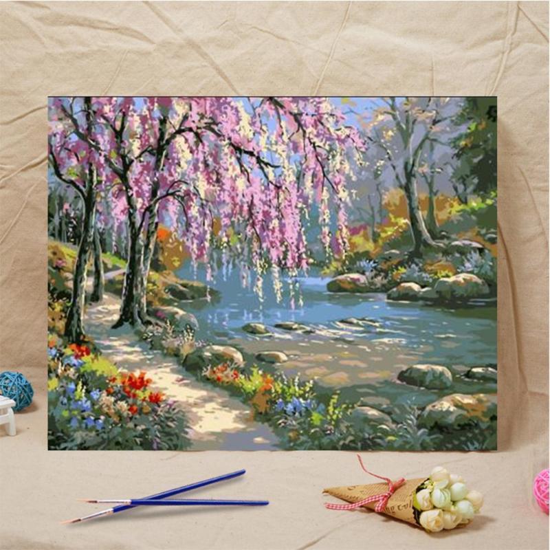 DIY Картина по номерам Цифровая живопись маслом Искусство Живопись Хобби