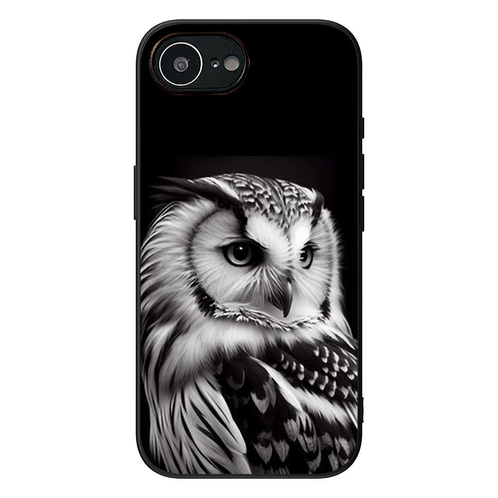 Cover for Samsung Galaxy S25 S24 S22 S23 FE Ultra Plus A56 A05 A06 A15 A16 A55 S7 Edge Phone Case Bird Owl Wallpaper