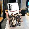 Чехол для телефона с ремешком T-Tokio Hotel для Samsung S26 S25 Plus S20 S20 Plus S22 Ultra S23 FE S21 Plus S21 Ultra Мягкий чехол
