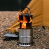 ZISIZ Stainless Steel Portable Wood Burning Stove