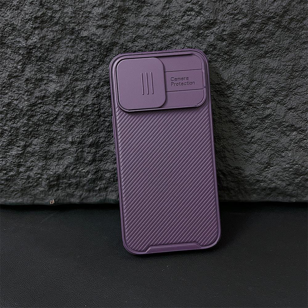 Роскошный чехол-слайдер с защитой камеры для MagSafe, бронированный чехол с магнитной полосой для iPhone 16 15 14 13 12 Pro Max Plus Mini 11, чехол для беспроводной зарядки