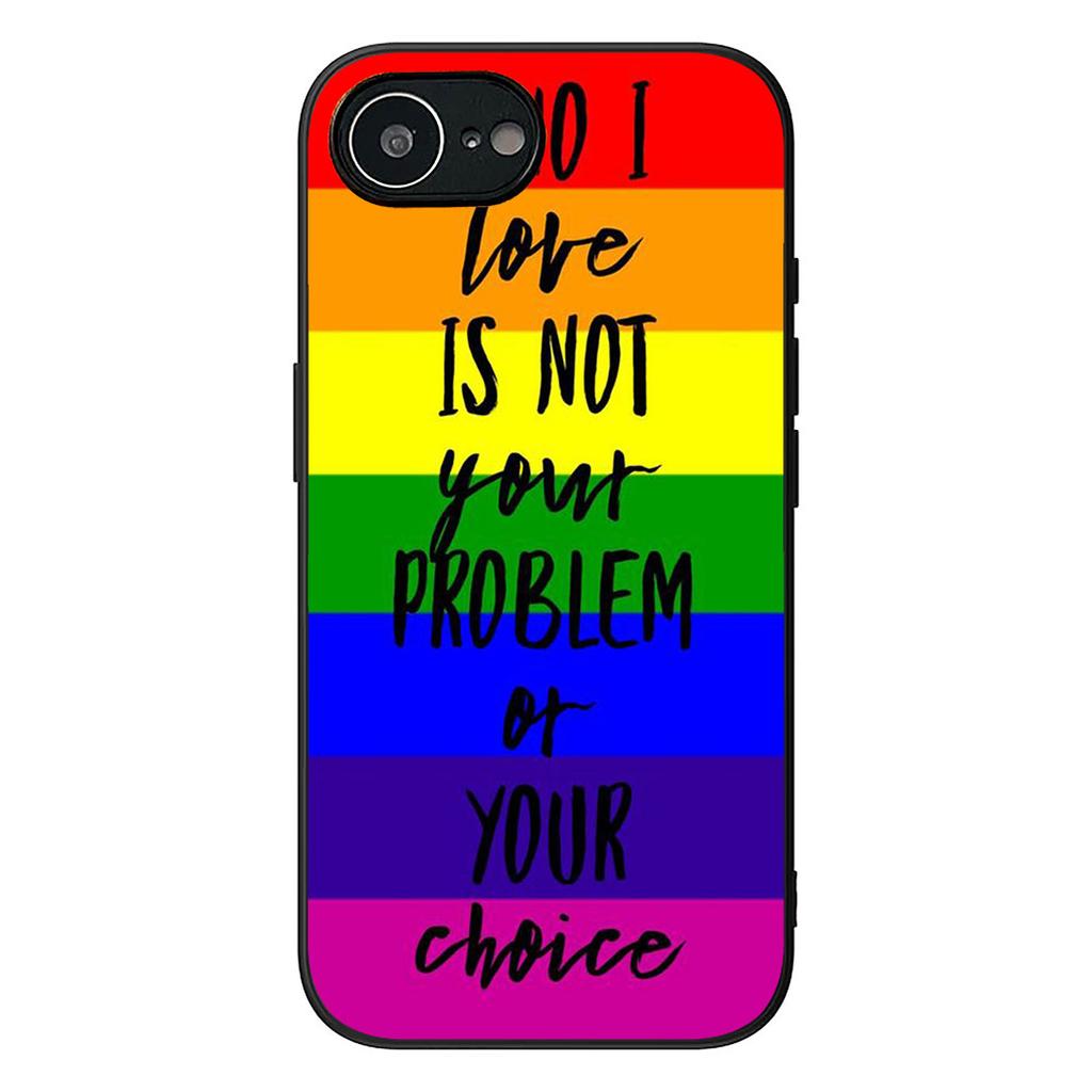 Love Is Love LGBT Rainbow Heart LGBTQ Case for Motorola Moto Edge 50 30 Fusion 40 NEO Ultra Pro G22 G23 G20 G35 G84 G13 G53