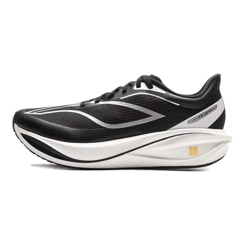 Мужские беговые кроссовки Li Ning Feidian 5 Challenger, низкие, черные с белым, ARMV001-26