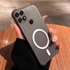 Чехол для realme C25s,C21,C15,Narzo 30A 20 Милый с воздушной подушкой по углам, пастельный, матовый, с магнитом, полупротивоударный чехол для телефона
