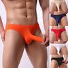 Ramidos Men's New Ice-Threaded Bullet Sexy Breathable Elephant Nose Underwear