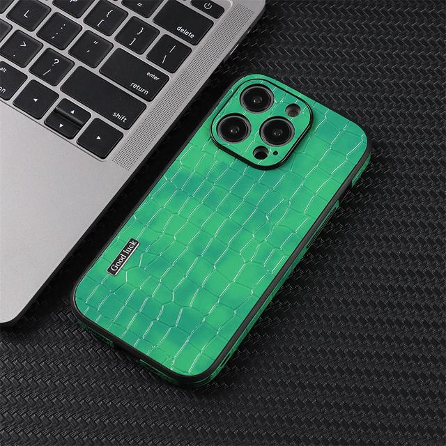 Винтажный противоударный чехол с текстурой крокодила для Iphone 14 13 12 Mini 11 Pro Max Plus X Xs Xr 7 8, роскошная кожаная броня Defender Funda