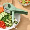 Salad Cutter Chopper Portable Manual Fruit Slicer Creative Vegetable Slicer Kitchen Gadgets Chopping Tool Press Banana Slicer