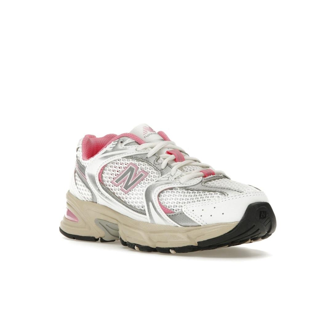 New Balance 530 White Pink Vintage Unisex Sneakers MR530ED