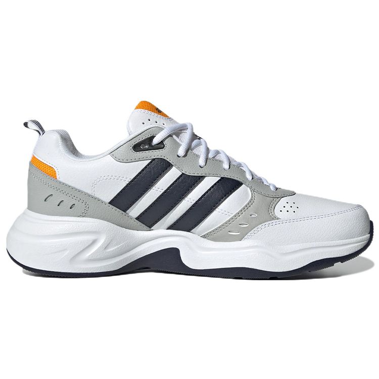Adidas Neo Strutter Leather Versatile Daily Low-Top Lifestyle Shoes Unisex Sneakers White Gray Black GX0670