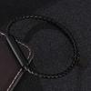 Black Leather Bracelet Men Bangles Fashion Buckle Charm Lovers Jewelry Bracelet
