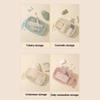 Breathable Mesh Portable Toiletry Pouch Large Capacity Coin Purse Wash Bags  Toiletries Storage