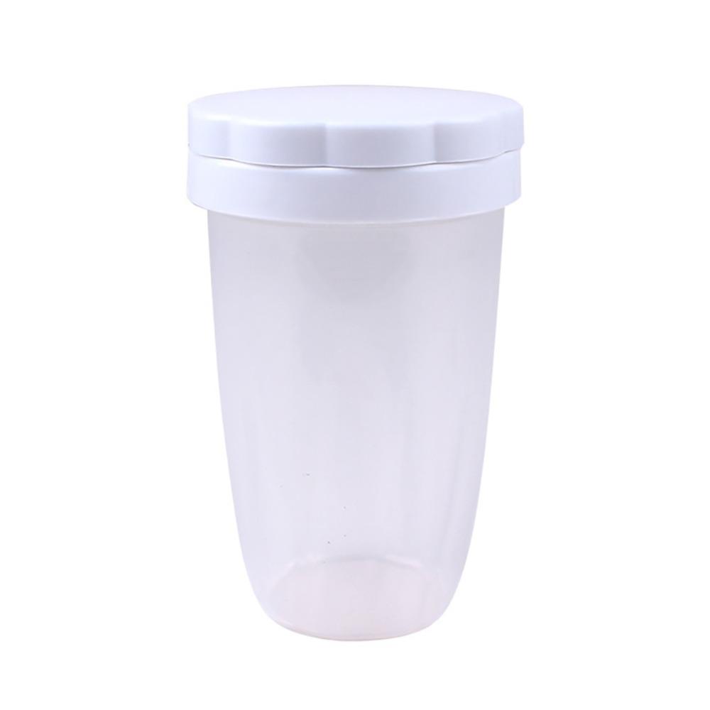 with Lid Powder Sugar Shaker White Manual Flour Sifter Flour Dispenser Bottle  Home Kitchen