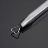 Useful Dual Head Design Acne Needle Stainless Steel White 10 Cm 1 Pc
