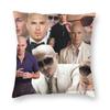 Pitbull Mr Worldwide Square Pillowcase Polyester Linen Velvet Creative Decorative Throw Pillow Case Sofa Seater Cushion Cover