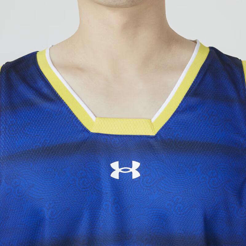 Under Armour Баскетбольные майки Мужские Королевский синий Умеренный Другие 22500103-400