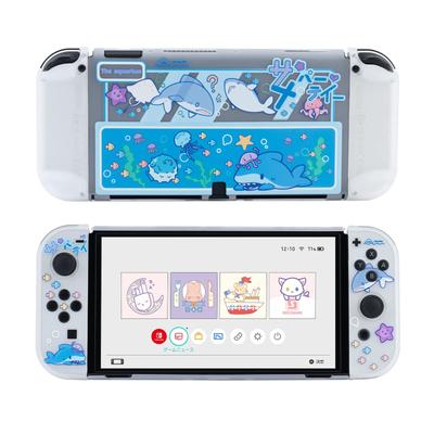 GeekShare Switch OLED совместим с Nintendo Switch Switch OLED Switch Organic EL защитный съемный полностью устойчивый к царапинам чехол для вечеринки,
